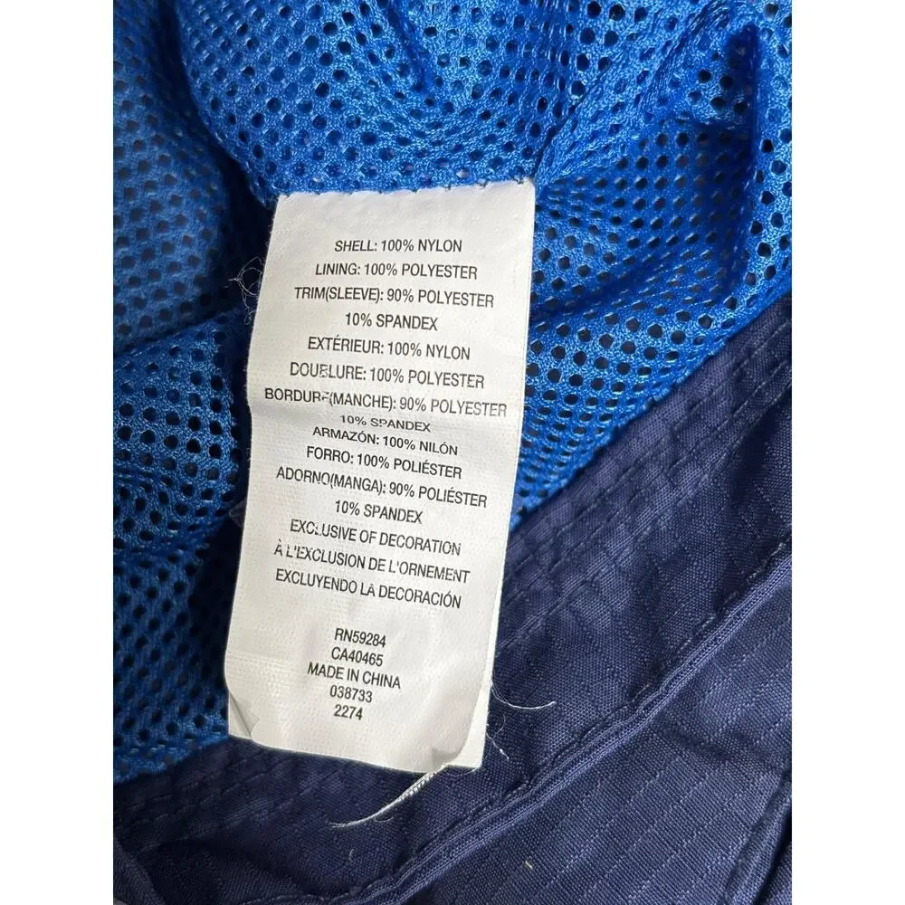 The Children’s Place Kids Windbreaker Jacket Hooded Unisex Size 3T Navy Full Zip
